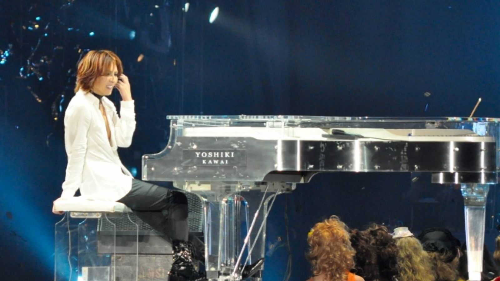 Relaunch of Charity Auction for YOSHIKI's 'Crystal' Piano © YOSHIKI