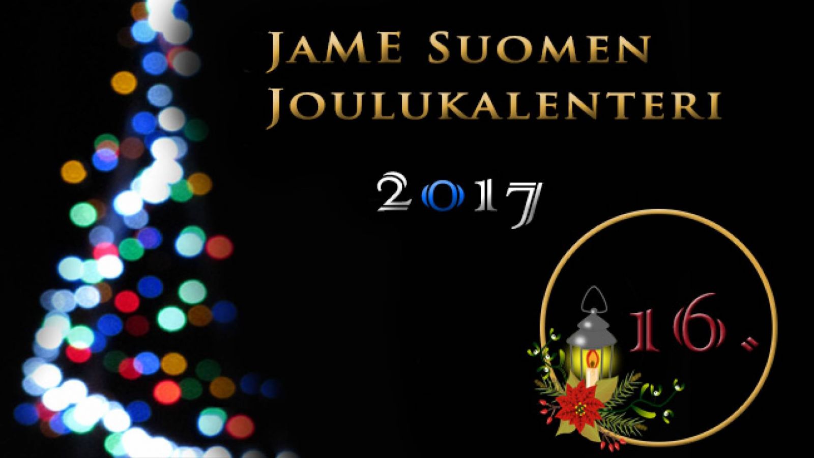 JaME Suomen joulukalenterin 16. luukku © Nipsu