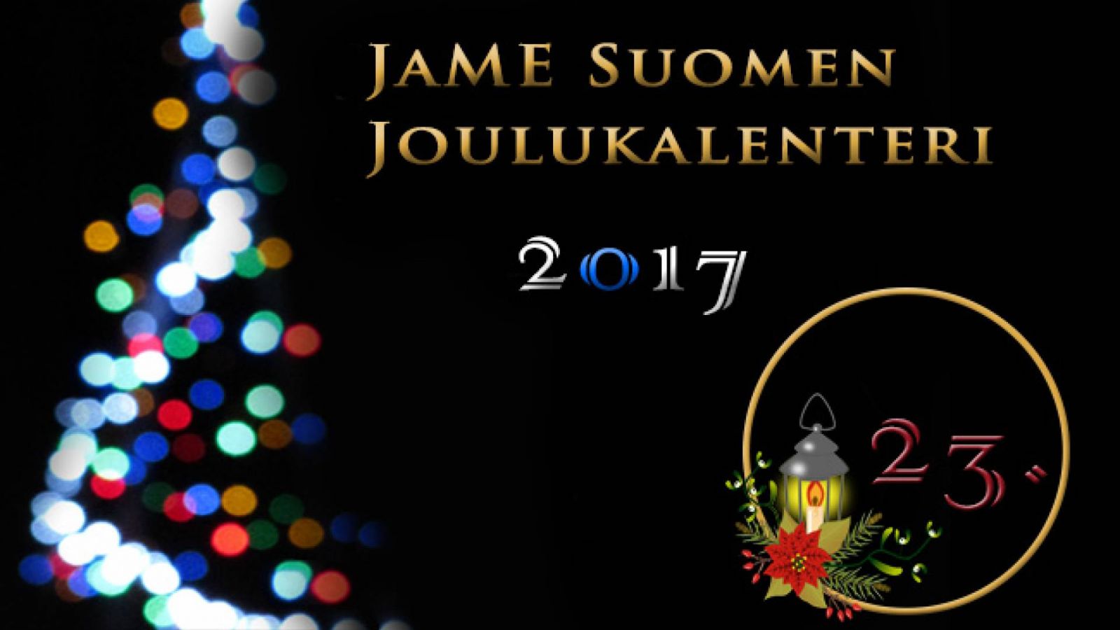 JaME Suomen joulukalenterin 23. luukku © Nipsu